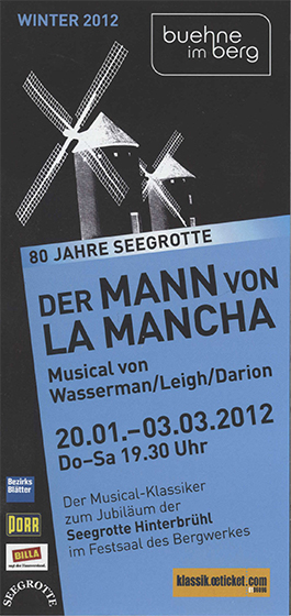 Flyer Mann von La Mancha